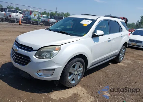 2016 Chevrolet Equinox Lt из США, поврежденный, VIN 2GNALCEK0G1131295